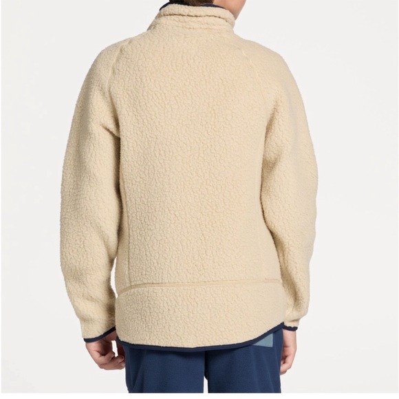 NWT PATAGONIA KIDS Retro Pile Jacket Warm Fleece Zip-up Jacket El Cap Khaki - Picture 8 of 9